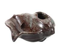 Didiseaon Fontaine Pot Céramique Cascade pour Jardin et Intérieur Fontaine Eau Extérieure à Circulation Décor Aquatique Apaisant avec Sortie et Installation Facile pour Terrasse et Balcon