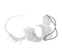 Didiseaon For With Bling Rhinestones Lightweight Half-face Venetian Mask With Elastic Strap For Halloween Mardi Gras Prom Ball And Carnival Party
