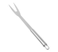Didiseaon Fourchette Viande Acier Inoxydable avec Crochet Fourchette Barbecue pour Repas Extérieur pour Griller Viandes et Pommes de Terre Pique ou Fête des Pères