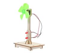 Didiseaon Générateur Éolien Fait Main Modèle Expérimental Jouet Éducatif pour Élèves du Primaire Petite Taille Matériau De Apprentissage Scientifique DIY Kit D’Initiation Au Vent
