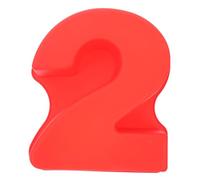 Didiseaon Grand Moule Gâteau Silicone Rouge pour Décoration Cake Anniversaire Moule Chiffre Numéro pour Pâtisserie Précise et Usage Quotidien