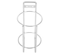 Didiseaon Grand Porte-gobelet Mural en Acier Inoxydable Argenté pour Bureau | Organisation D’espace de Travail, Fixe Bouteilles Isothermes, pour Gobelets et Mugs, Garage, Allées D’entrepôt
