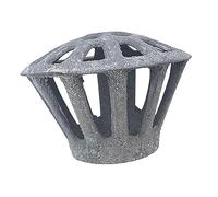 Didiseaon Grille De De Gouttière En Fer Massif De Descente De Gouttière Ajustement Universel Installation Facile Couvercle De Drainage Pour Parkings Jardins Couleur Aléatoire