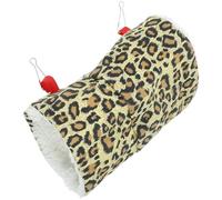 Didiseaon Hamac Tunnel en Peluche pour Petits Animaux, Suspendu | Cocon Douillet, Gain de Place en Cage, pour Rats et Furets, Usage Hiver et Repos