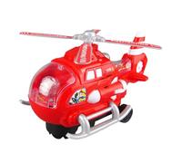 Didiseaon Hélicoptère Électrique Lumineux pour Garçon Fille Simulation et Cartoon Cadeau Ludique pour Garçons et Filles Décoration Chambre Déveil Sûr