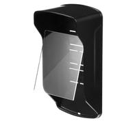 Didiseaon Housse de Protection Sonnette Extérieure Étanche Plastique Couvercle Antipluie Renforcé avec Protection Complète Pluie Neige et Soleil pour Sonnette et Carillon