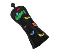 Didiseaon Housse de Putter de Golf Maillet en PU Noir, Intérieur Peluche | Usage Extérieur Pluie, Réutilisable, Mise en Place Rapide, Maintien Ajusté et Sûr
