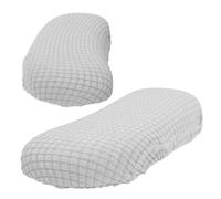Didiseaon Housses De Protection en Polyester pour Accoudoirs De Chaise De Bureau 24x9cm Élastiques Anti-Glisse Adaptées Aux Fauteuils Et Chaises De Jeu