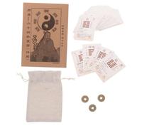 Didiseaon Jeu de Cartes I Ching Débutant Hexagrammes pour Divination et Culture Chinoise avec Guide Interprétation et Feng Shui