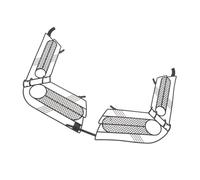 Didiseaon Jupe de Roue Arrière de Vélo en Maille Noire 40 X 10,5 X 2 Cm Filet de Protection Arrière pour Vélo Urbain Respirant Résistant aux Intempéries Accessoire de Sécurité pour Cyclisme