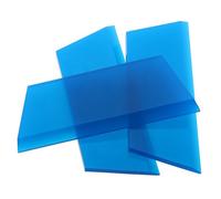 Didiseaon Kit 3 Raclettes Applicateur de Film Vinyle Bleu, Outil de Teinte Voiture Multi-Usage Bandes Remplaçables, Raclette pour Vitres et Intérieurs Automobiles, Compatible Divers