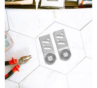 Didiseaon Kit de 4 Poulies à Roulement en Acier Inoxydable pour Porte Coulissante 23 MM Double Passage Galets pour Rail de Porte Mobile et Fenêtres Usage Professionnel et Domestique