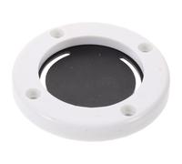 Didiseaon Kit de Remplacement de Drain pour Bateau, Clapet de Remplacement de Dalot en Abs, Vanne de Vidange Automatique à Flux Unidirectionnel, Joint, Bague de Retenue et Vis, pour Bateau