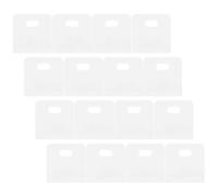 Didiseaon Kit de Réparation 20 Languettes Auto-adhésives Blanc pour Stores Verticaux en Pom pour Remplacement Facile des Lamelles Vénitiennes