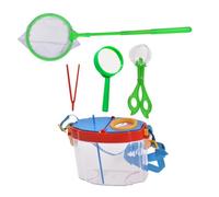 Didiseaon Kit Dobservation Insectes Garçon Fille avec Filet Attrape Insectes Transparent pour Exploration Naturelle et Apprentissage Scientifique Plein Air