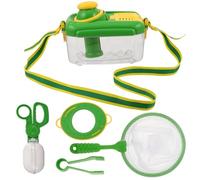 Didiseaon Kit Observation Insectes Garçon Fille avec Boîte Ventilée Pince et Loupe Extérieur pour Garçons et Filles Exploration Nature et Apprentissage Interactive