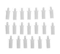 Didiseaon Kit Réparation Volets Intérieurs 20 Pièces Goupilles à Ressort pour Stores Vénitiens, Loquets à Piston pour Moustiquaires, Fixations de Volet Robustes, Accessoires de Réparation