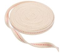 Didiseaon Lampe à Huile en Coton pour Kérosène 2 CM de Largeur, Accessoire Pratique Surface pour Combustion Régulière, Résistance à l'usure, pour Lampes à Huile de Temple