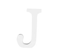 Didiseaon Lettre Murale Bois Décoration Alphabet Simple pour Mariage Anniversaire Maison ou Magasin Blanche