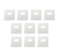 Didiseaon Lot de 10 Autocollants Transparents de Réparation pour Stores Verticaux Clips de Réparation Pom Économiseur de Lame Solide Adhésif Super Résistant pour Entretien et