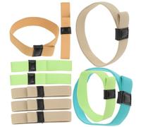 Didiseaon Lot de 10 Sangles Élastiques Colorées pour Boîtes à Bento Fixation 35-43 CM Sangles Réutilisables et Créatives pour Boîtes Lunch Maintien Stable et Pratique Couleur Aléatoire