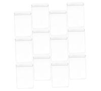 Didiseaon Lot de 100 Pochettes à Bijoux Autobloquantes en PVC 4x6 Cm pour Boucles d'oreilles, Paquet à Bijoux Transparent Auto-adhésif pour Rangement Et Protection Anti-oxydation