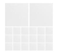 Didiseaon Lot de 100 Sachets Déshumidificateurs Alimentaires 3x3 Cm en Fibres Végétales, Transparents Film Protecteur, pour Boîtes à Biscuits et Tubes de Chips Absorbeurs D’humidité