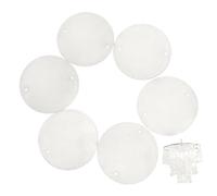 Didiseaon Lot De 100 Tranches De Coquillages À Faire Soi-Même Pour La Fabrication De Colliers D'Objets Artisanaux Naturels De Coquillages D'Ormeau D'Accessoires De