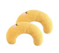 Didiseaon Lot De 2 Coussins pour Animaux De u Doux Et Moelleux, Oreillers pour Chat Et Chien, Rembourrés Et Lavables, Soutien Cervical, Adaptés Aux Voyages Repos des Animaux De Compagnie