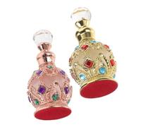 Didiseaon Lot De 2 Flacons De Parfum Rechargeables Vides Flacons Décoratifs En Verre Flacons De Parfum Vintage Pour Mariage Et Voyage 15 Ml