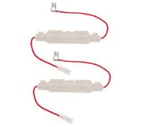 Didiseaon Lot De 2 Fusibles Haute Tension 5a Porte-fusible En Céramique Pour Four à Micro-ondes, Accessoires Remplacement Haute Pression, Compatible Micro-ondes Domestique