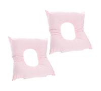 Didiseaon Lot De 2 Housses De Lit De Massage Pour Salon De Beauté Coussins De Voyage Portables Coussins De Massage À Domicile Oreillers De Voyage Doux Pour Le Visage Bureau Pour Dormir