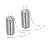 Didiseaon Lot de 2 Infuseurs à Thé en Acier Inoxydable, Filtre à Épices pour Bouillon, Libération Précise des Saveurs, Manipulation Facile Cuisine et Infusion