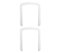 Didiseaon Lot de 2 Protections Étanches pour Sonnette Extérieure, Housse Anti-Pluie Transparente pour Machine de Pointage, Cache de Protection 105x140 Mm Adapté Contrôle D'accès