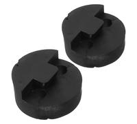 Didiseaon Lot de 2 Sourdines Noires pour Violon Amortisseur de Son pour Entraînement Silencieux Compatible Plupart des Violons Accessoire Léger et Robuste Pratique en Appartement École