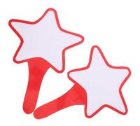 Didiseaon Lot de 2 Tableaux Blancs à Main Effaçables à Sec 20x28 Cm, Mini Tableau Blanc Pratique et Portable pour Arbitres et Scoreurs, Matériau Solide Anti-usure, Usage Sportif et Loisirs