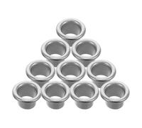 Didiseaon Lot de 20 Orifices de Ventilation en Métal 9x9mm pour Caisse Claire et Batterie, Améliore la Performance de Jeu, Installation Facile, Accessoires pour Percussion