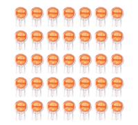 Didiseaon Lot de 200 Terminaux de Connexion Étanches Uy pour Câble Téléphonique et Ethernet, Borne à Sertir Gel Isolant, Connecteur D'épissure Rapide pour Câblage Industriel et Réseau