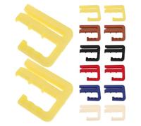 Didiseaon Lot de 24 Boutons de Serrage Amovibles pour Pantalons Femme, Serrage-Taille Réglable en Plastique Solide, 6 Couleurs, Clips pour Jeans, Jupes et Robes, Ajusteur Pantalon Pratique