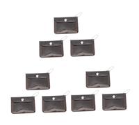 Didiseaon Lot De 3 De Rangement Pratiques en PVC avec Poignées pour Cartes Et Fournitures pour La Maison 3 Pièces X 3