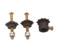 Didiseaon Lot de 3 Engrenages Moteur Métalliques 8 Mm pour Machine à Saucisses Kit Complet avec Engrenages Latéraux Haute Précision, Accessoires Solide pour Gril à Hot-dogs Professionnel