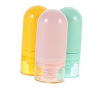 Didiseaon Lot De 3 Flacons De Voyage Scellés Sous Vide Contenants De Toilette Flacons De Lotion De 30 Ml Matériau Abs Étanches Et Robustes