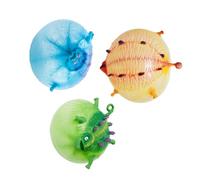 Didiseaon Lot de 3 Jouets Ballon Dinosaure Gonflables en TPR, Jouets à Souffler Créatifs pour Garçon et Filles, comme Décoration ou Présent de Fête Couleur Couleur Aléatoire Plusieurs Styles