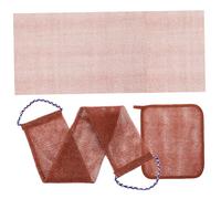 Didiseaon Lot De 3 Lingettes Exfoliantes Pour Le Corps African Net Brosse Pour Le Pour La Nettoyage En Profondeur Nylon