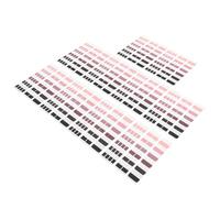 Didiseaon Lot de 3 Paquets D’onglets Adhésifs D’index Colorés Dégradés - Grand, Moyen et Petit - Autocollants Réversibles pour Classement, Fiches Bristol et Organisation Bureau