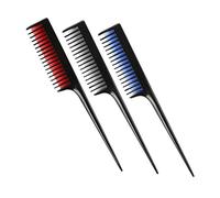Didiseaon Lot De 3 Peignes À Pointes Pour Cheveux Courts Peignes De Qualité Salon Pour Femmes