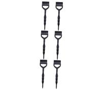 Didiseaon Lot De 3 Peignes De Coiffure Outil De Capillaire Brosse Latérale Simple Queue Pointue Pour Une Coloration Facile 2 Pièces X 3