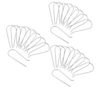 Didiseaon Lot De 3 Pinces De Rechange Pour Rouleaux Chauffants Pour Une Fixation Sécurisée Des Outils De Coiffure 16 Pièces X 3