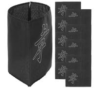 Didiseaon Lot de 30 Brassards de Deuil Noirs en Tissu Doux Taille Unique Brassards Commémoratifs pour Funérailles et Cérémonies Usage Familial pour Respect et Prière Funéraire