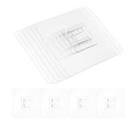 Didiseaon Lot de 30 Chevilles Adhésives pour Meubles en Acrylique Sangles, Fixation Murale sans Perçage pour Sécuriser la Chambre de Bébé et Éviter le Basculement